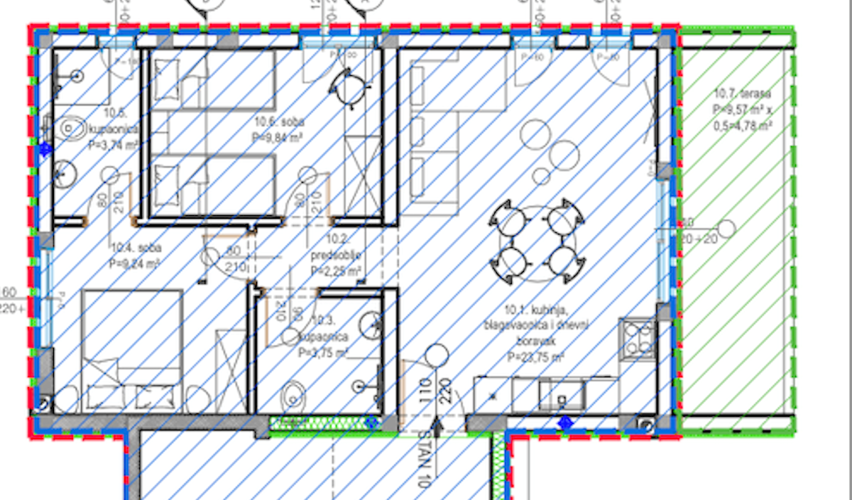 Apartment Zu verkaufen - Zadarska Zadar - foto 4/7