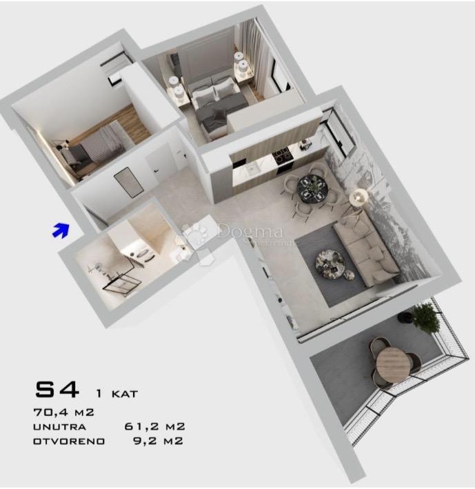 Flat For sale - ŠIBENSKO-KNINSKA ŠIBENIK