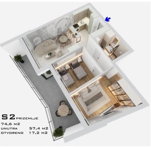 Apartment Zu verkaufen - šibensko-kninska šibenik - foto 5/8