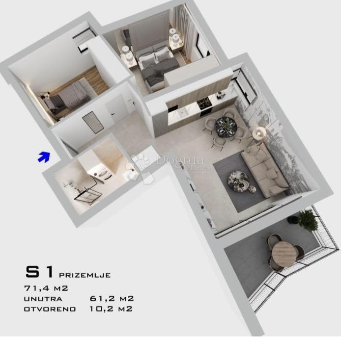 Apartment Zu verkaufen - ŠIBENSKO-KNINSKA ŠIBENIK