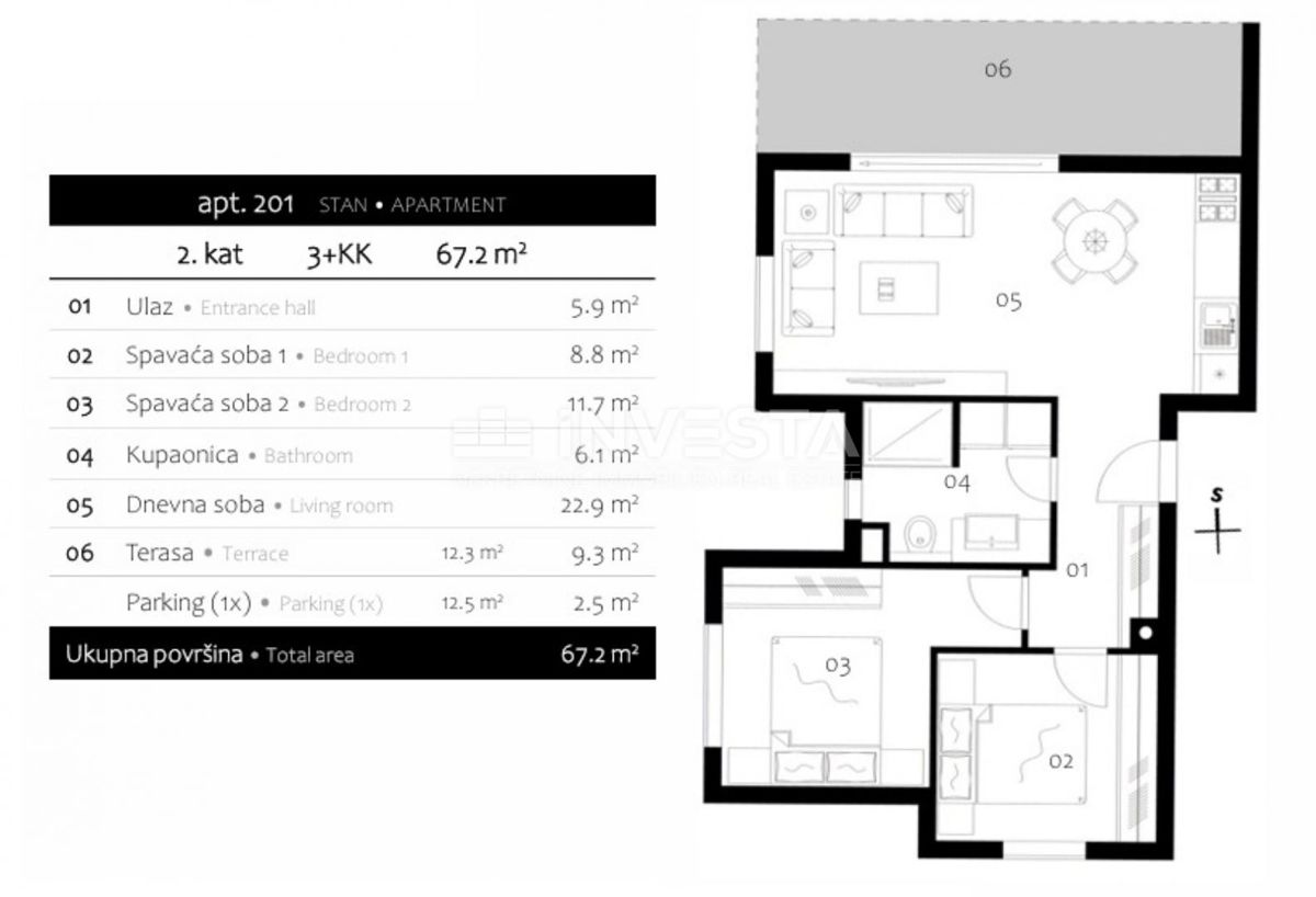 Flat For sale - ISTARSKA MEDULIN