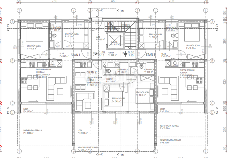 Apartma Na predaj - ZADARSKA NIN