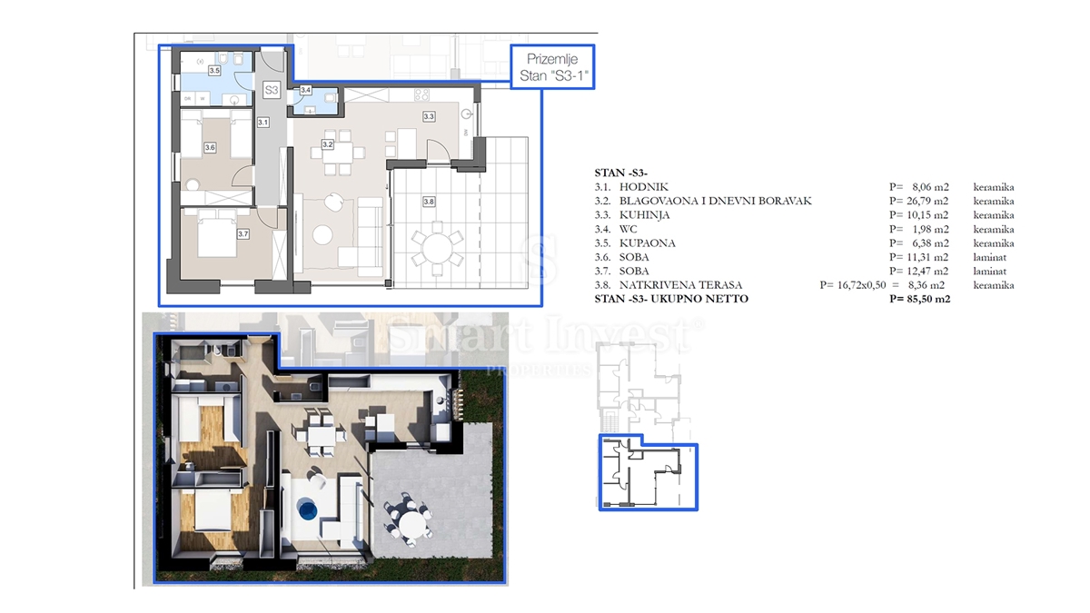 Flat For sale - Istarska Labin - foto 4/7