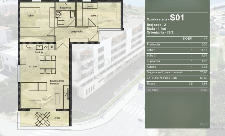 Appartamento In vendita - Splitsko-dalmatinska Trogir - foto 2/3