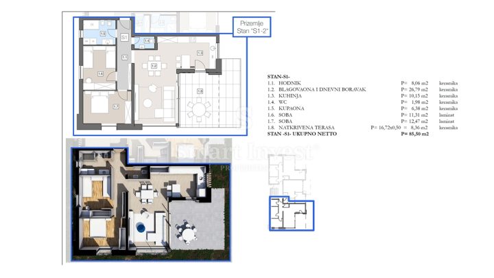 Flat For sale - Istarska Labin - foto 4/7
