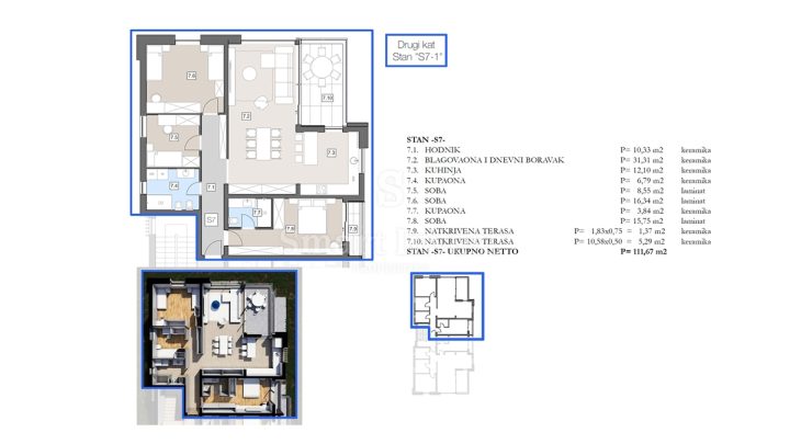 Apartment Zu verkaufen - Istarska Labin - foto 4/7
