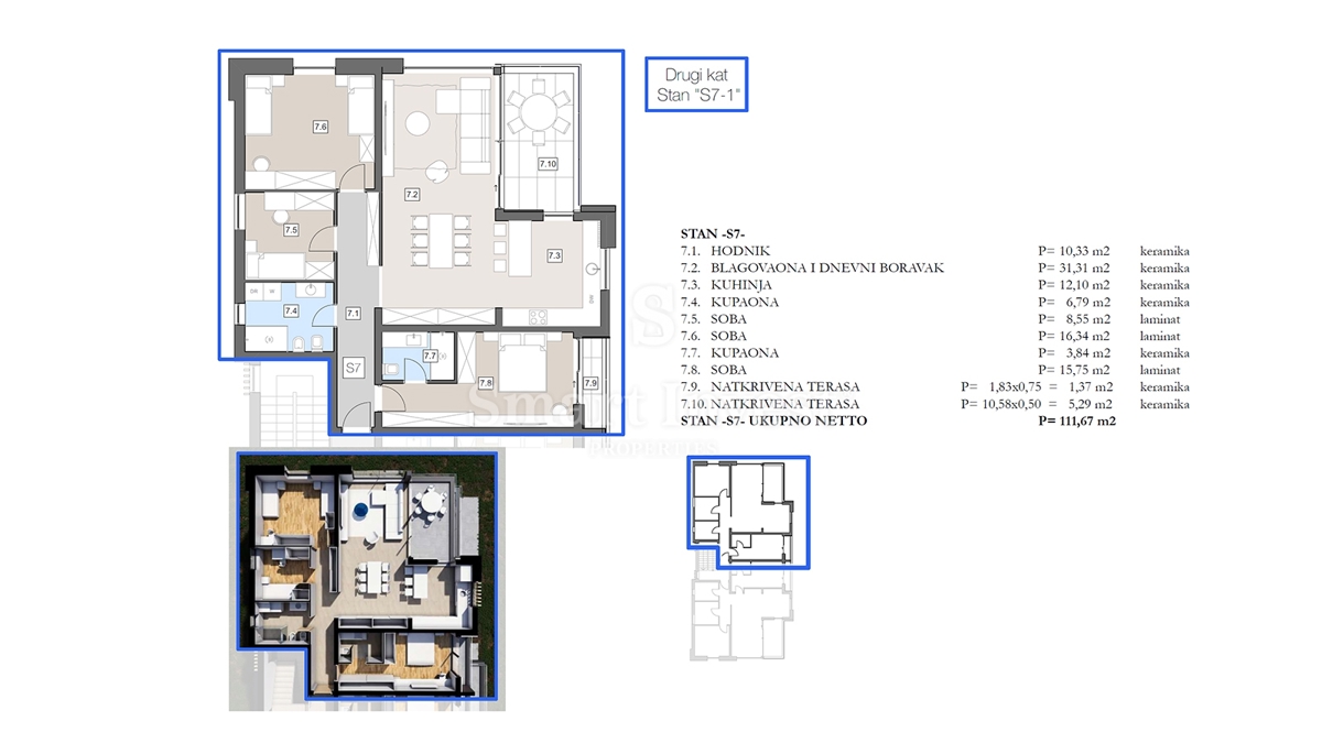 Apartma Na predaj - Istarska Labin - foto 4/7
