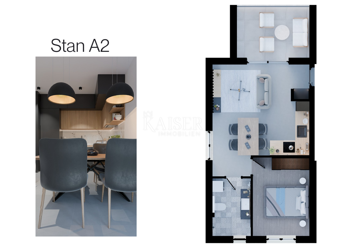 Apartment Zu verkaufen - ŠIBENSKO-KNINSKA ROGOZNICA