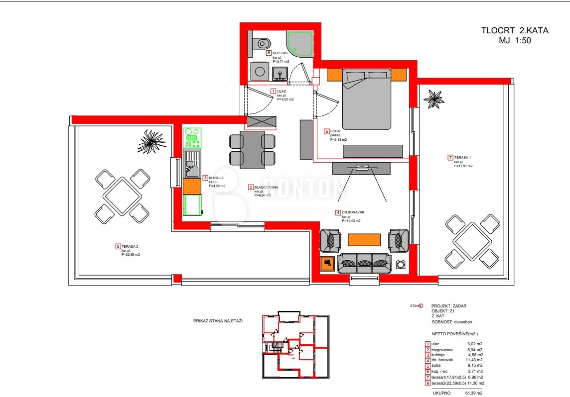 Apartment Zu verkaufen - ZADARSKA ZADAR