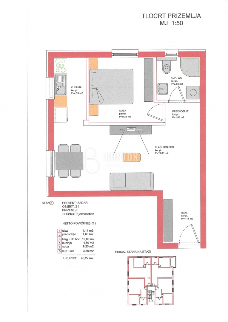 Apartment Zu verkaufen - ZADARSKA ZADAR