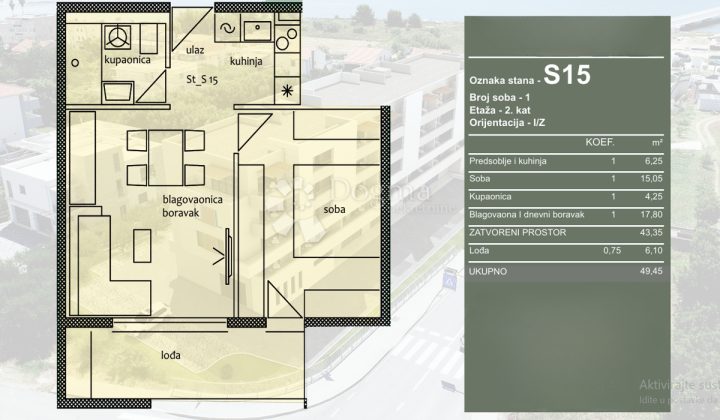 Appartement À vendre - Splitsko-dalmatinska Trogir - foto 2/3
