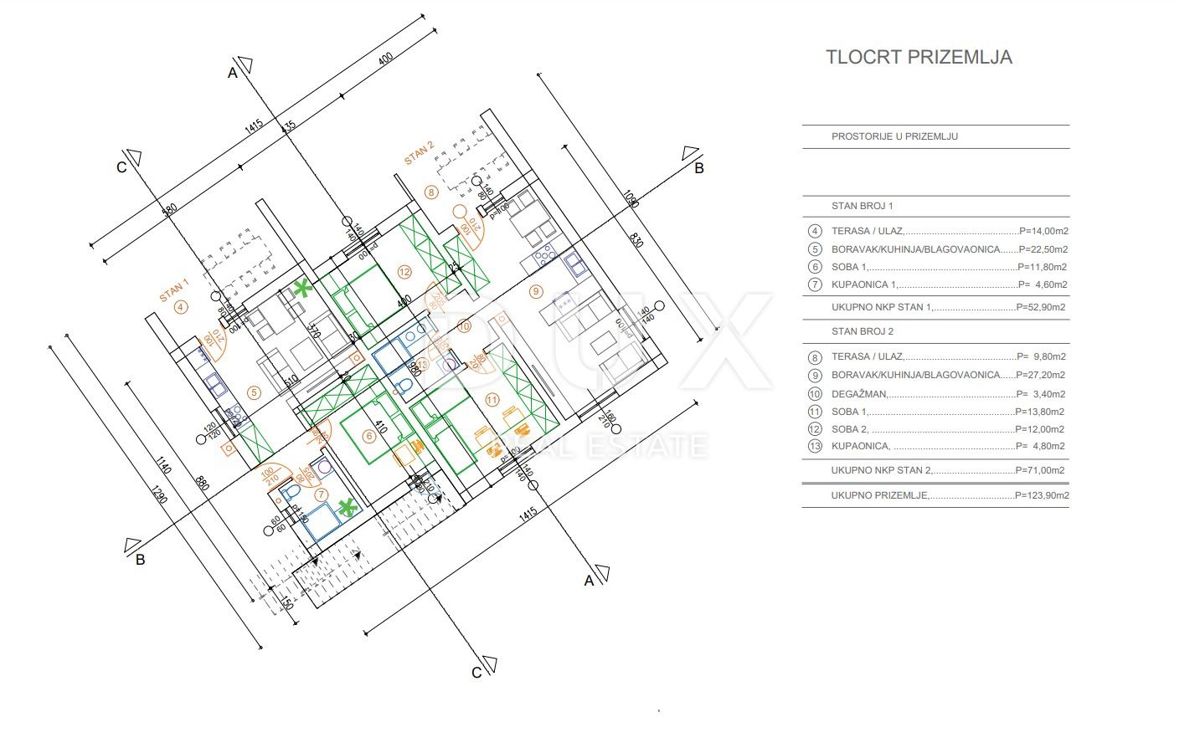 Flat For sale - PRIMORSKO-GORANSKA KASTAV