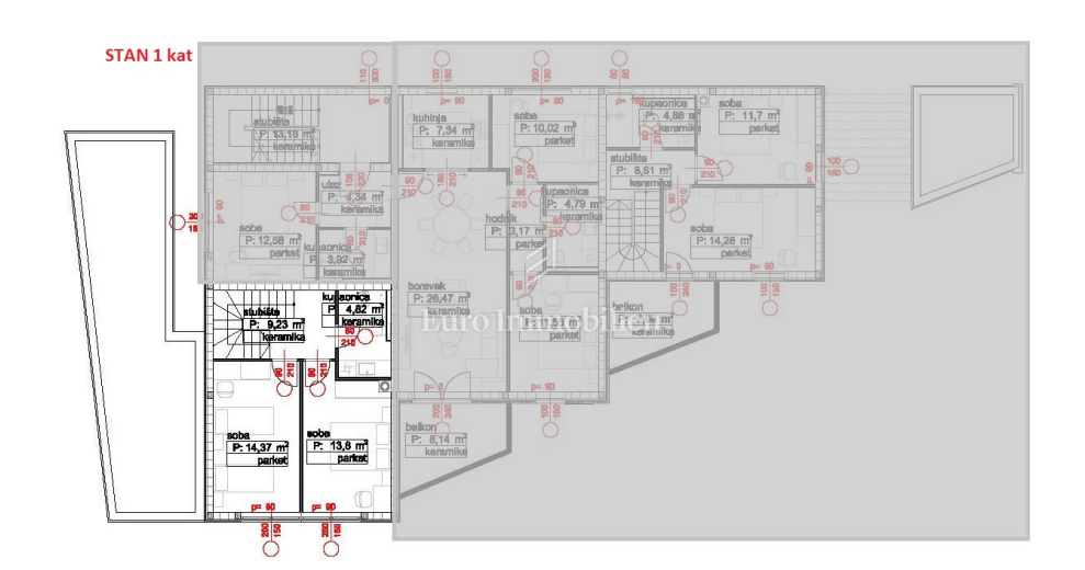 Apartma Na predaj - PRIMORSKO-GORANSKA NOVI VINODOLSKI