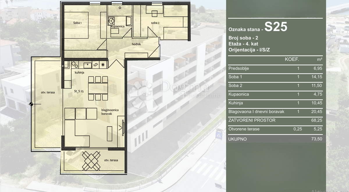 Apartment Zu verkaufen - Splitsko-dalmatinska Trogir - foto 2/3