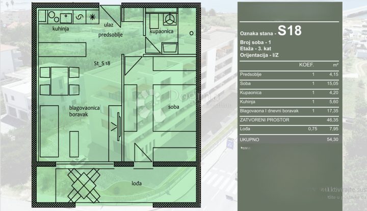 Appartement À vendre - Splitsko-dalmatinska Trogir - foto 2/3