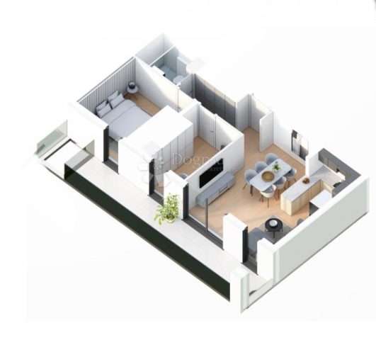 Appartamento da affittare 57 m² – Zagreb