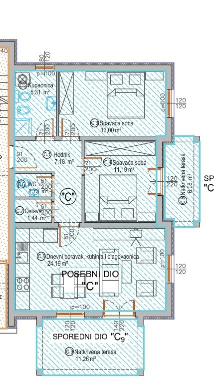 Apartmán Na prodej - Istarska Poreč - foto 5/6