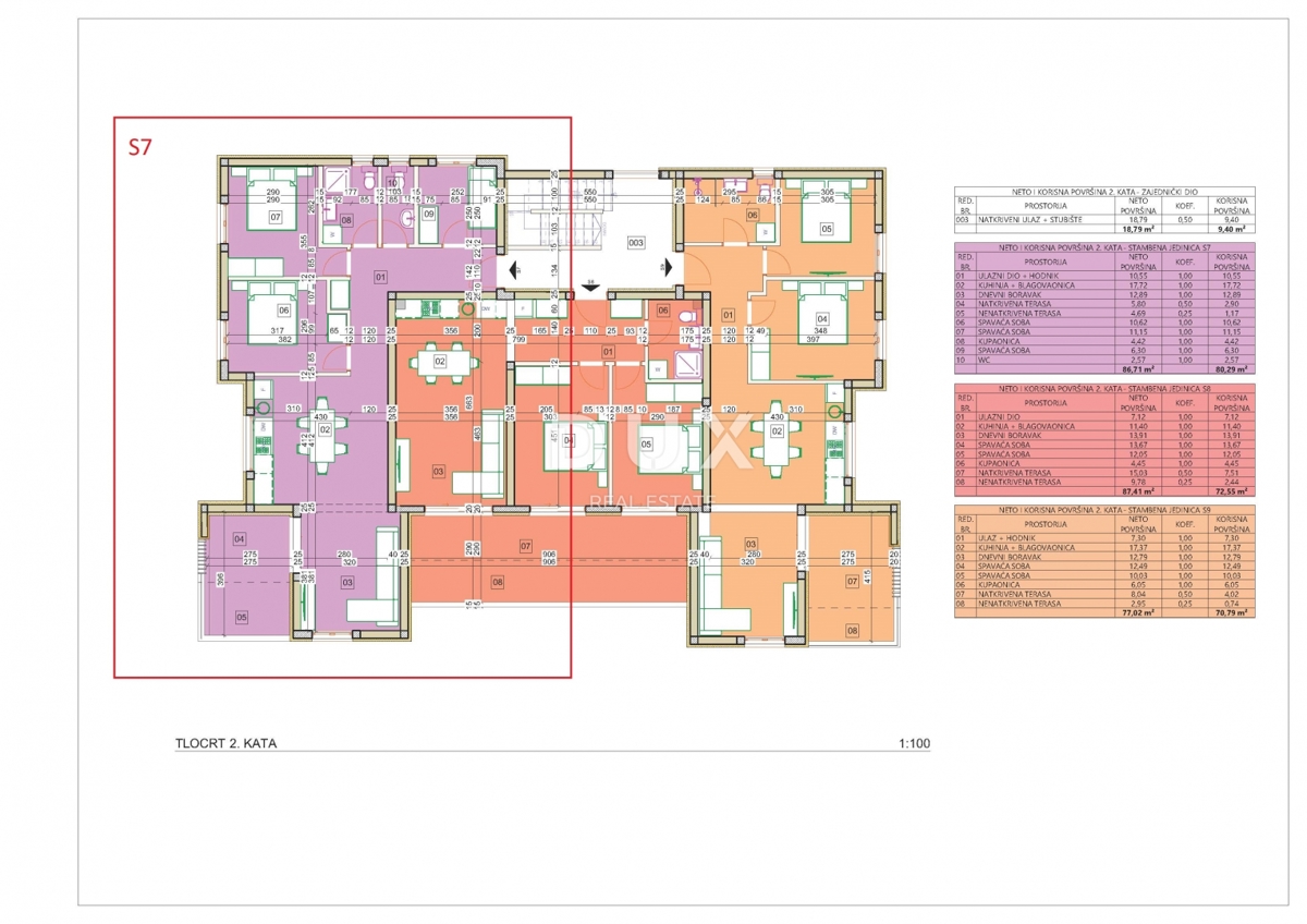 Flat For sale - ŠIBENSKO-KNINSKA VODICE