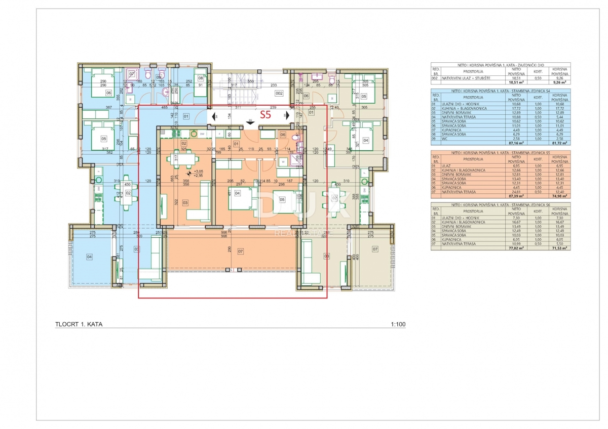 Appartement À vendre - ŠIBENSKO-KNINSKA VODICE