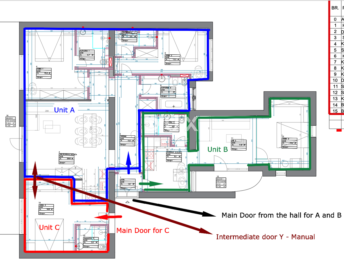 Apartma Na predaj - PRIMORSKO-GORANSKA RIJEKA