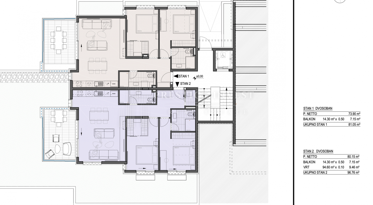 Appartement À vendre - ŠIBENSKO-KNINSKA PRIMOŠTEN
