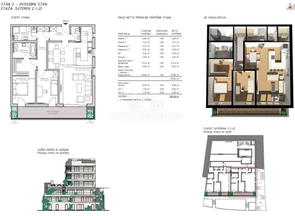 Apartmán Na prodej - PRIMORSKO-GORANSKA RIJEKA