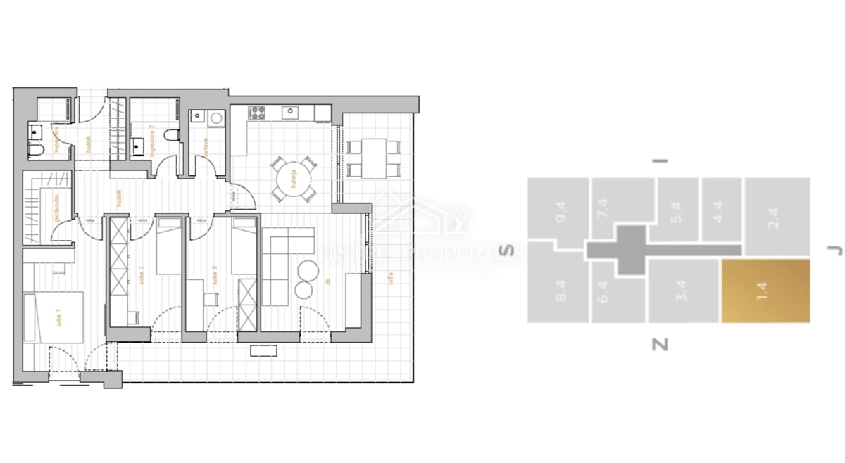Flat For sale - PRIMORSKO-GORANSKA RIJEKA