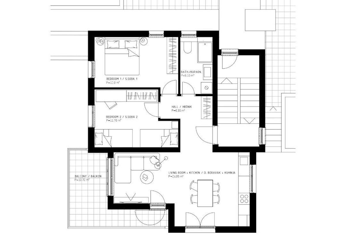 Apartmán Na prodej - SPLITSKO-DALMATINSKA VIS