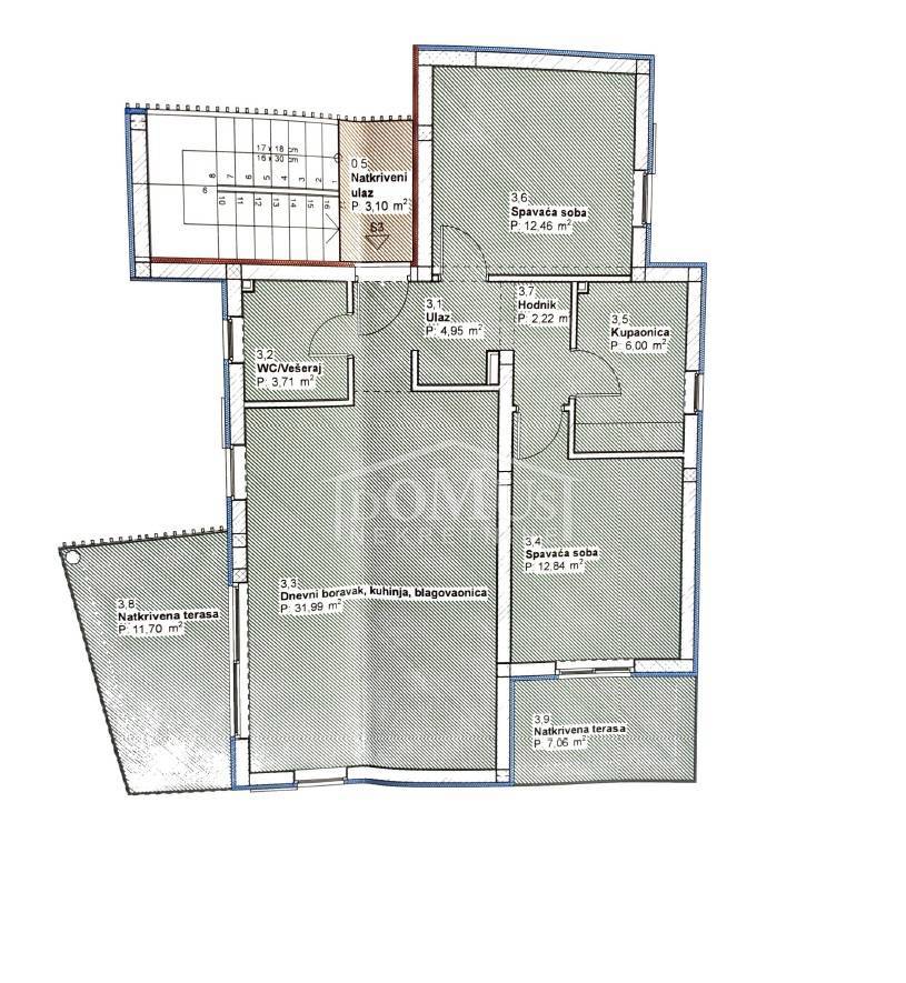 Flat For sale - ŠIBENSKO-KNINSKA VODICE