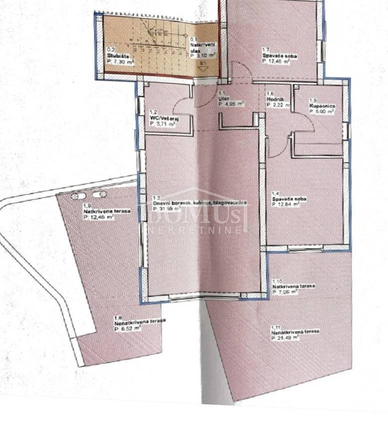 Flat For sale - ŠIBENSKO-KNINSKA VODICE