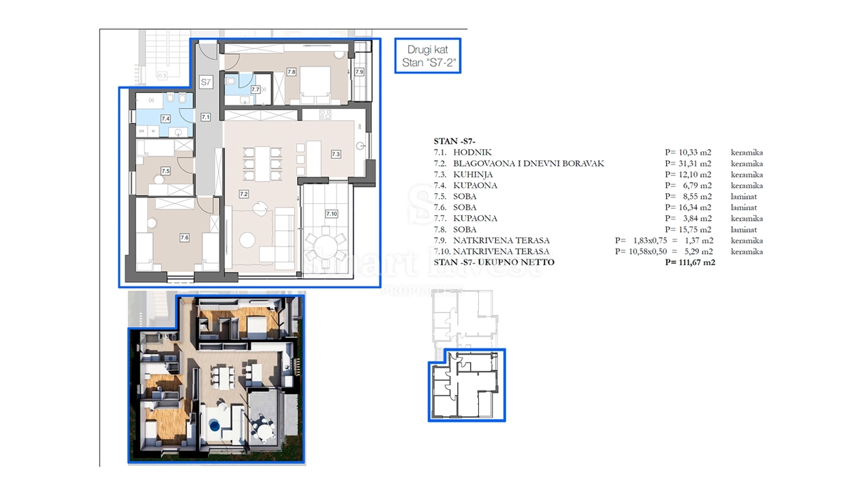 Apartmán Na predaj - ISTARSKA LABIN