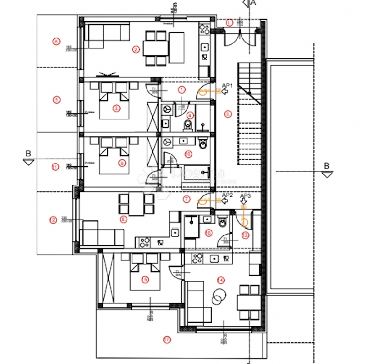 Appartement À vendre - ŠIBENSKO-KNINSKA ŠIBENIK