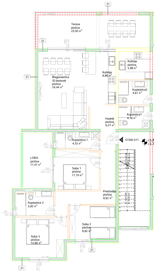 Apartment Zu verkaufen - SPLITSKO-DALMATINSKA ČIOVO