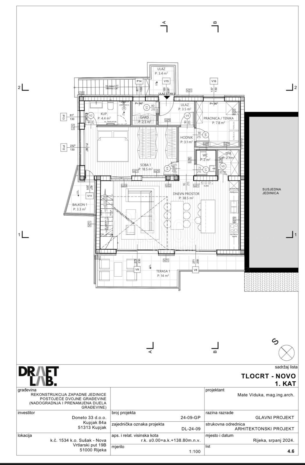 Flat For sale - PRIMORSKO-GORANSKA RIJEKA