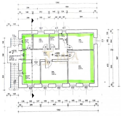 Apartmán na prodej 89 m² – Rijeka