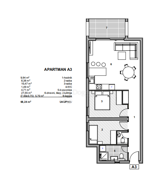 Apartment Zu verkaufen - SPLITSKO-DALMATINSKA TROGIR