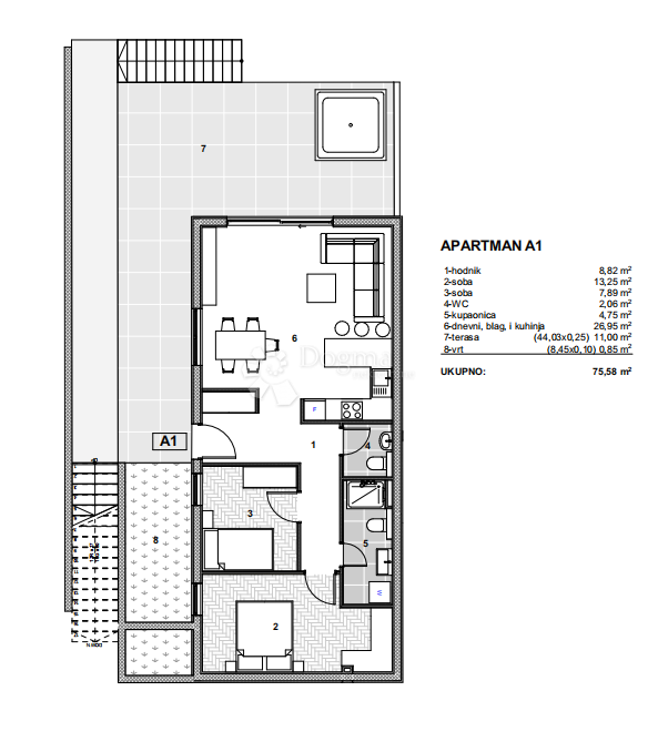 Apartment Zu verkaufen - SPLITSKO-DALMATINSKA TROGIR