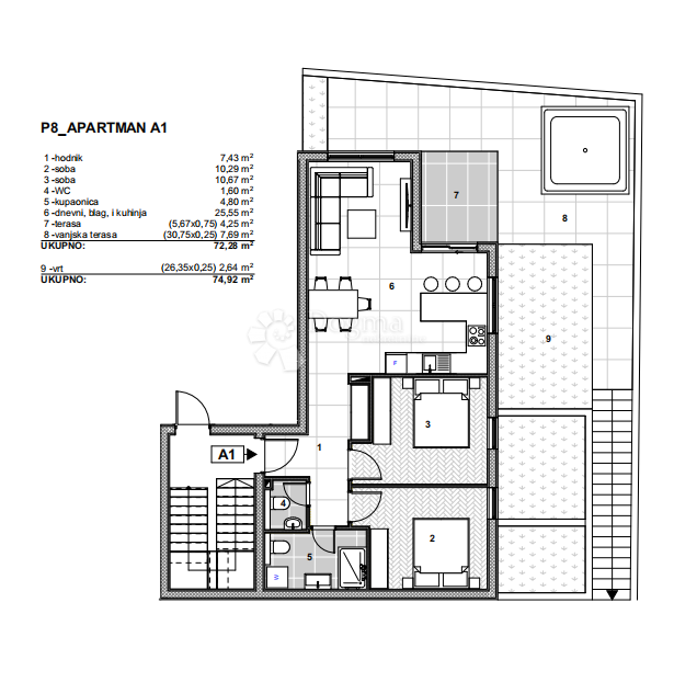 Appartamento In vendita - SPLITSKO-DALMATINSKA TROGIR