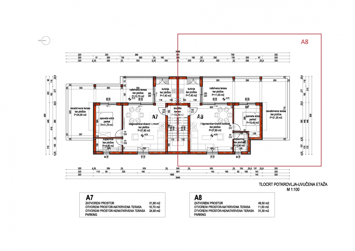 Flat For sale - ŠIBENSKO-KNINSKA PRIMOŠTEN