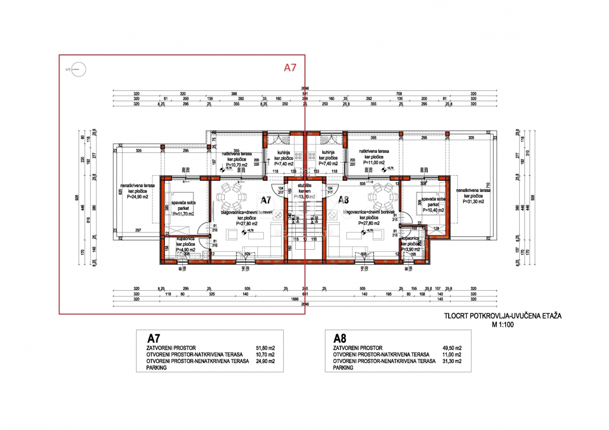 Flat For sale - ŠIBENSKO-KNINSKA PRIMOŠTEN