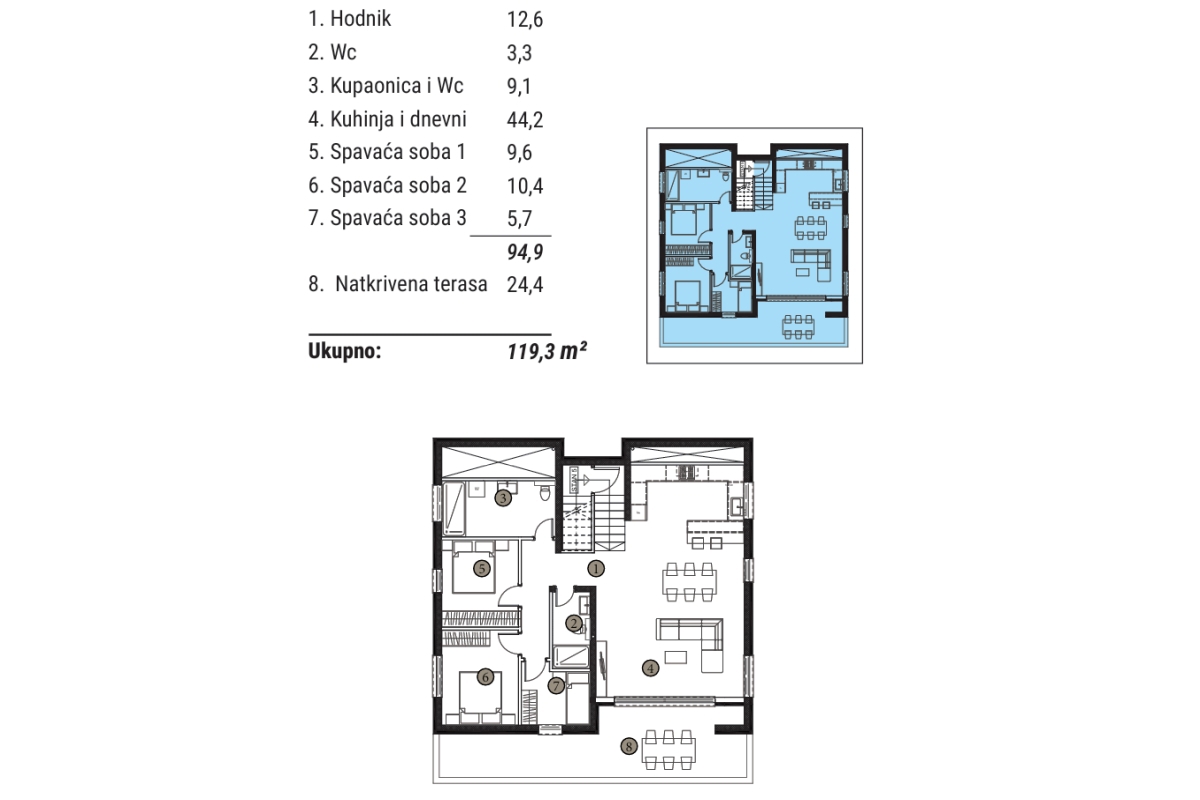 Apartmán Na predaj - SPLITSKO-DALMATINSKA TROGIR