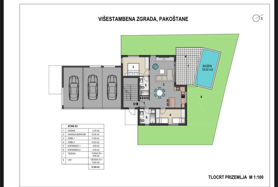 Apartment Zu verkaufen - Zadarska Pakoštane - foto 4/4