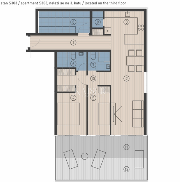 Apartmán Na predaj - SPLITSKO-DALMATINSKA DUGI RAT