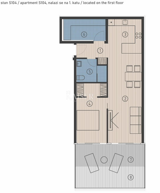 Apartmán Na predaj - SPLITSKO-DALMATINSKA DUGI RAT