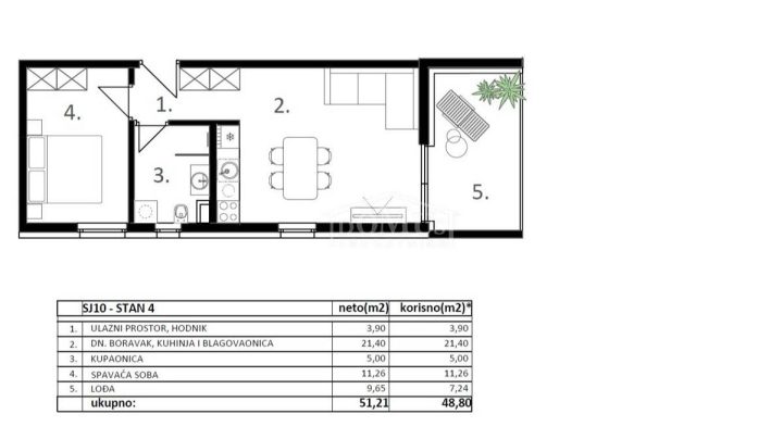 Appartement À vendre - šibensko-kninska Vodice - foto 4/6