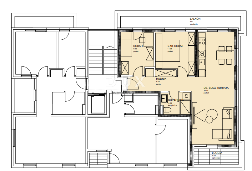 Appartement À vendre - GRAD ZAGREB ZAGREB