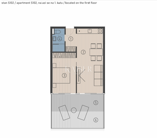 Appartement À vendre - SPLITSKO-DALMATINSKA DUGI RAT