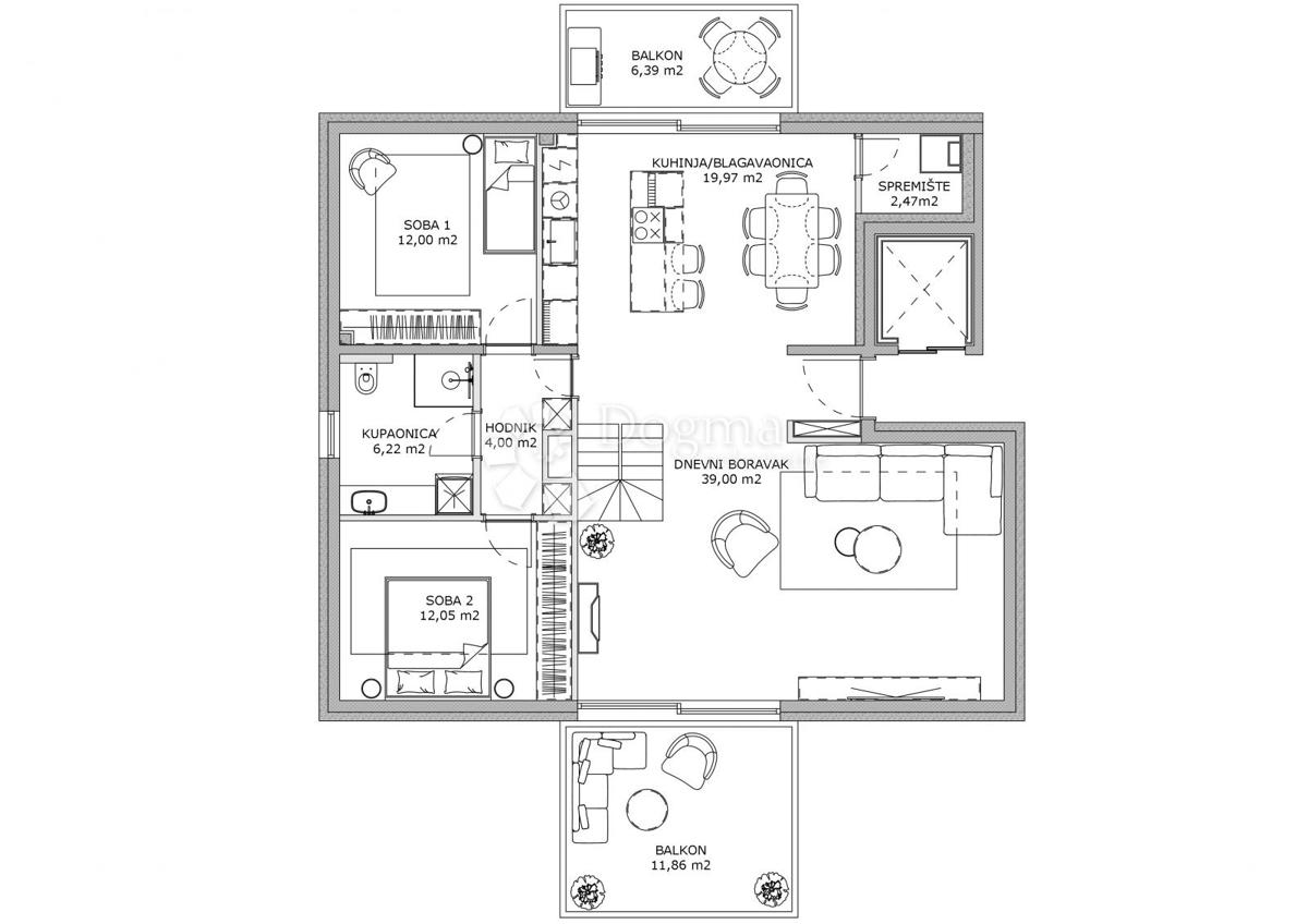 Flat For sale - GRAD ZAGREB ZAGREB