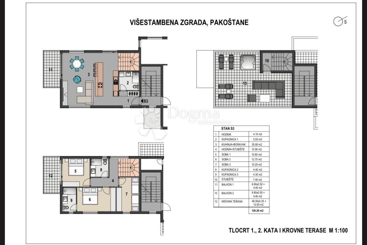 Mieszkanie Na sprzedaż - ZADARSKA PAKOŠTANE