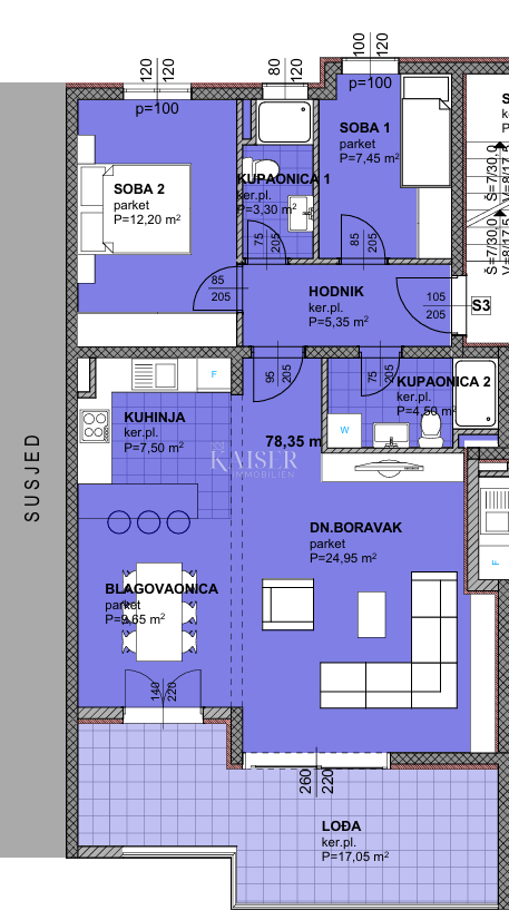 Apartment Zu verkaufen - Splitsko-dalmatinska Makarska - foto 3/3